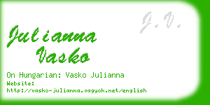julianna vasko business card